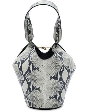 KHAITE Lotus Mini Tote - White