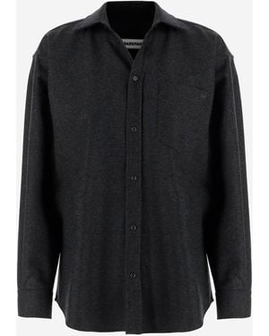 DARKPARK Wool Shirt - Black