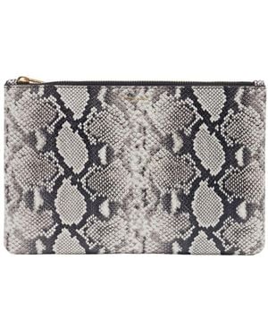 Anine Bing Grote Elly Portemonnee Leer Veelkleurig - Metallic