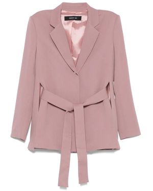 FEDERICA TOSI Gürteltier Blazer - Pink