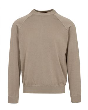 Filippo De Laurentis Pullover Schlamm - Grau