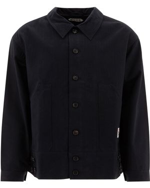 Bode "knolly Brook Side Tab" Jas - Zwart
