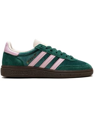 adidas Handball Spezial Grün Rosa Samt Schuhe