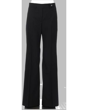 Paul Smith Pants Bootcut Wool - Black