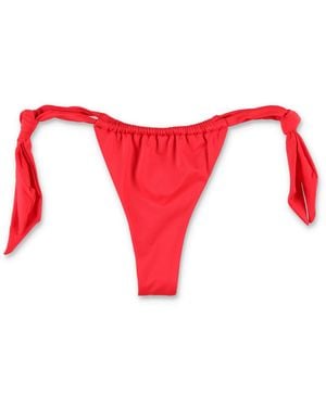 Let's Swim Tie Side Bikini Bottom - Red