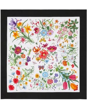 Gucci Silk Scarf - Black