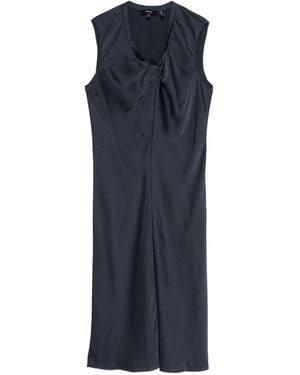 Theory Mouwloze Mini-Jurk - Blauw