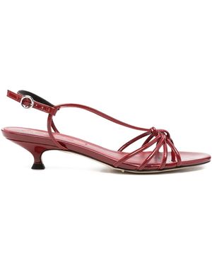 Aeyde Amara Patent Calf Leather Blood - Pink