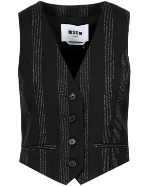 MSGM Jackets - Black