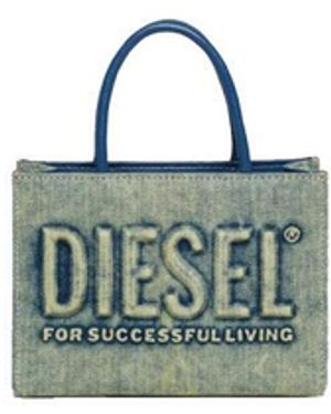 DIESEL Mini Bag With Logo - Blue