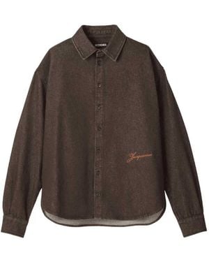 Jacquemus Simon Jeanshemd - Braun