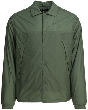 C.P. Company Lightweight Pertex Overshirt With Snap Button Clos - Grün