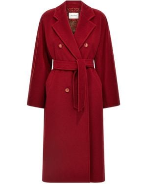 Max Mara Mantel "Ticino" - Rot