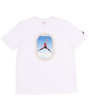 Nike Jdb Air Plane Window Ss - White