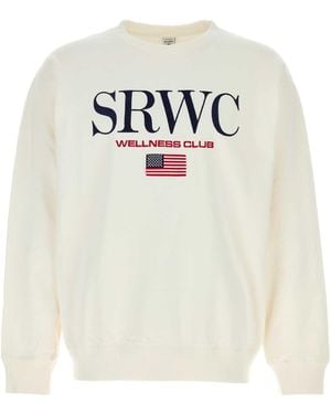 Sporty & Rich Graphic Sweatshirt - White