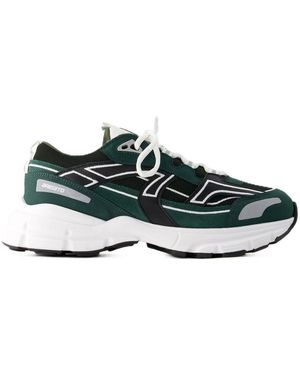Axel Arigato Marathon R Trail Sneakers Ledergrün/Schwarz - Grau
