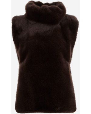 DARKPARK Synthetic Fell Weste - Schwarz