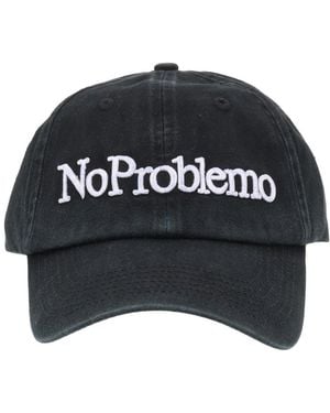 No Problemo Cappello Da Baseball Con Logo - Black
