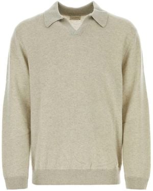 LeKasha Sand Cashmere Sweater - Natural