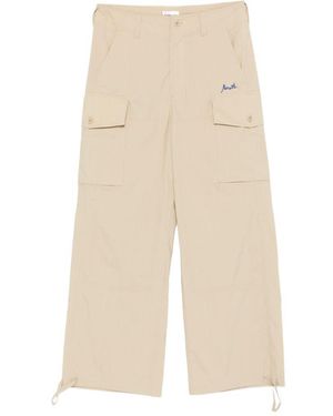 P.A.R.O.S.H. Nylon And Cotton Pants - Natural