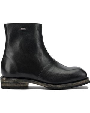 Our Legacy "Engine" Zipped Ankle Boots - Black