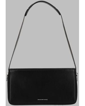 Alexander Wang Mini Leather Shoulder Bag - Gray