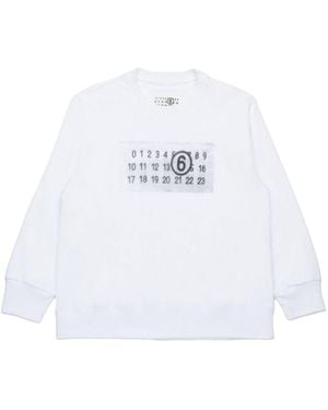 MM6 by Maison Margiela Sweatshirt - White