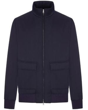 Herno Wool Bomber - Blue