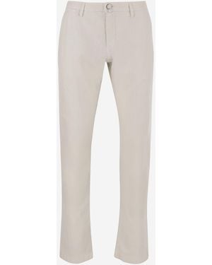 Jacob Cohen Stretch Cotton Mischhosen - Natur
