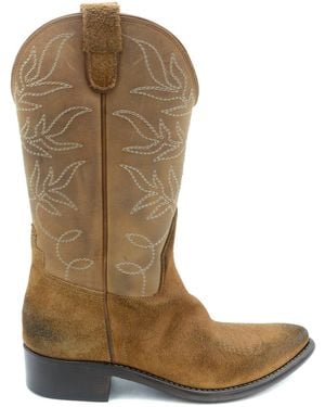 L.A L.A TEX Boots - Brown