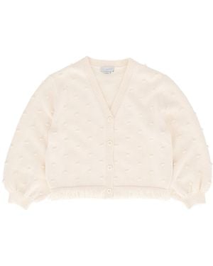 Stella McCartney Cárdigan de punto de Stella Mccartney - Neutro