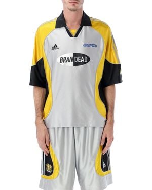 adidas x Brain Dead T Shirts And Polos - Blue
