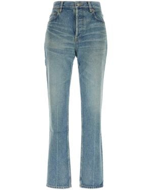 Saint Laurent Denim Jeans For - Blue