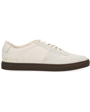 Common Projects Minimalist Low-Top Sneakers With Contrasting Sole - White