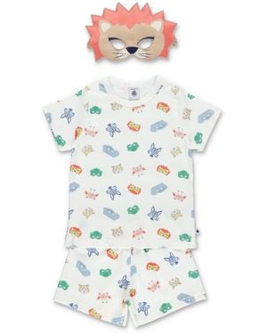 Petit Bateau Unterwäsche Rot - Grau