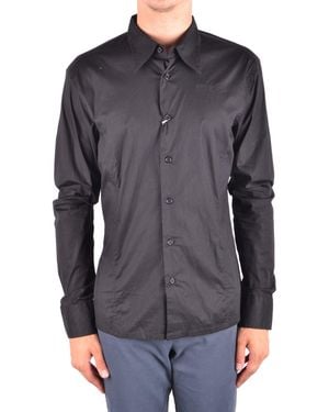 Bikkembergs Hemden Schwarz - Grau