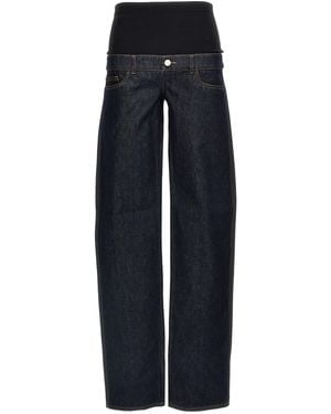 Coperni 'Jersey Hybrid' Jeans - Blue