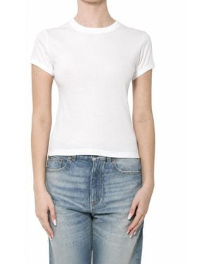Saint Laurent Camiseta - Blanco