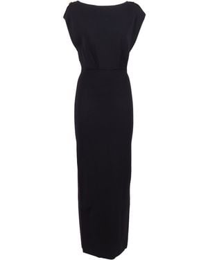 Elisabetta Franchi Abito Di Maglia - Blue