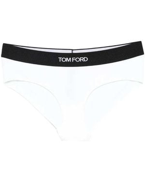 Tom Ford Briefs With Logo Band - White