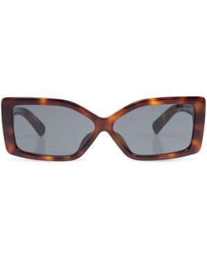 Jacquemus X Linda Farrow Les Lunettes Spiaggia Zonnebril - Blauw