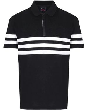 Paul & Shark Polo de algodón - Negro