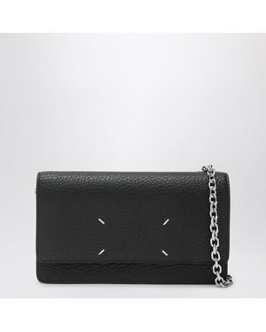 Maison Margiela Wallet With Chain - Black