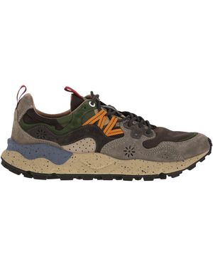 Flower Mountain Yamano 3 Turnschuhe im Wildleder und technischen Stoff - Braun