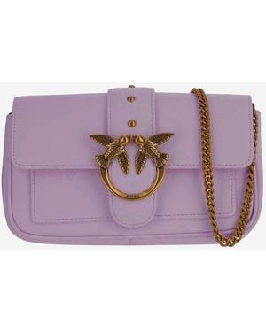 Pinko Shoulder Bag Love One Pocket - Purple