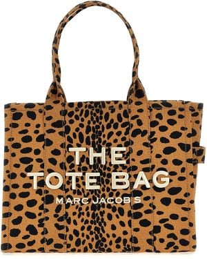 Marc Jacobs 'the Cheetah Canvas Large Tote' Boodschappentas - Bruin
