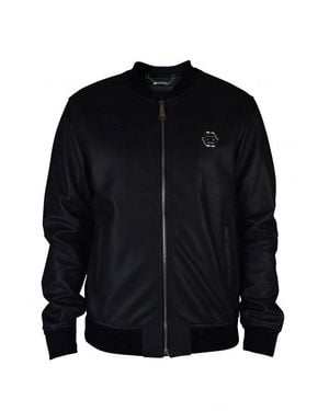 Philipp Plein Bomber Jacket - Black