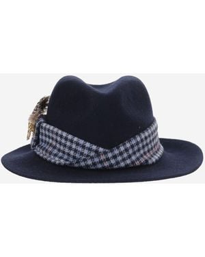 ALEXIA ALVAREZ DE TOLEDO Wool Hat - Blue
