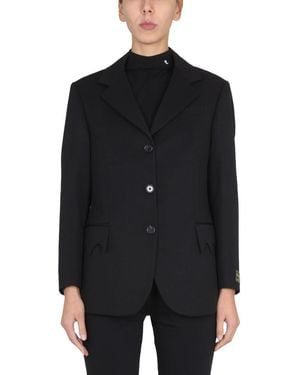 Raf Simons Single-Breasted Jacket - Black