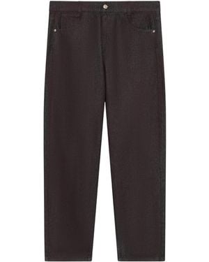 Gcds Sprayed Denim Pants - Black